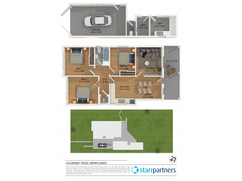 4 Alderney Road, Merrylands NSW 2160 Floorplan