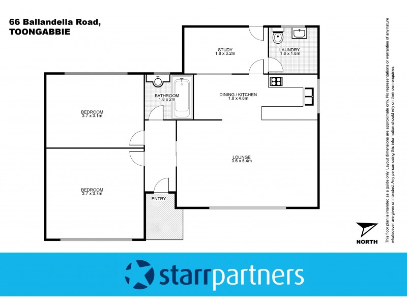 66 Ballandella Road, Toongabbie NSW 2146 Floorplan