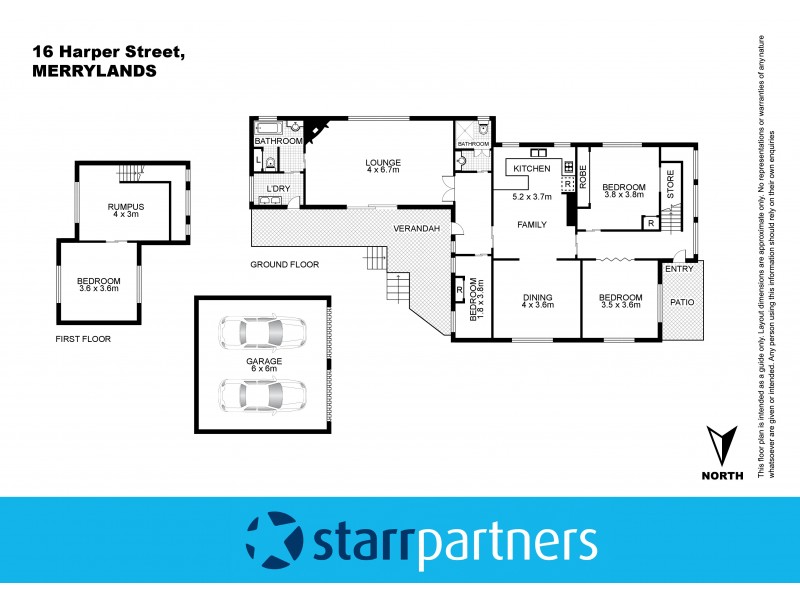 16 Harper Street, Merrylands NSW 2160 Floorplan
