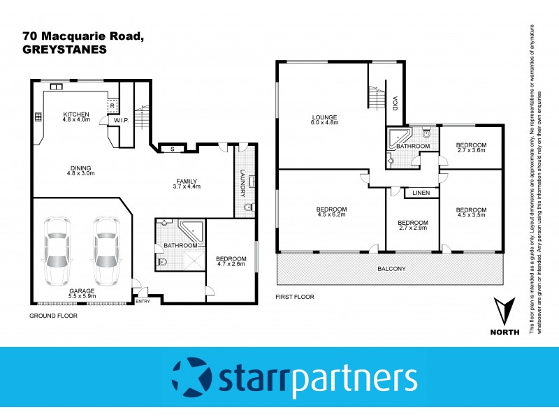 70 Macquarie Road, Greystanes NSW 2145 Floorplan