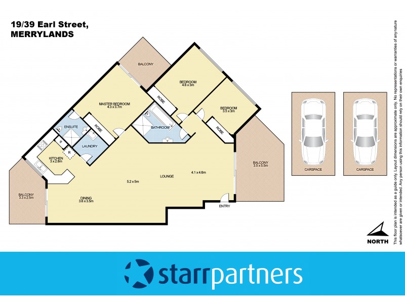 19/39 Earl Street, Merrylands NSW 2160 Floorplan