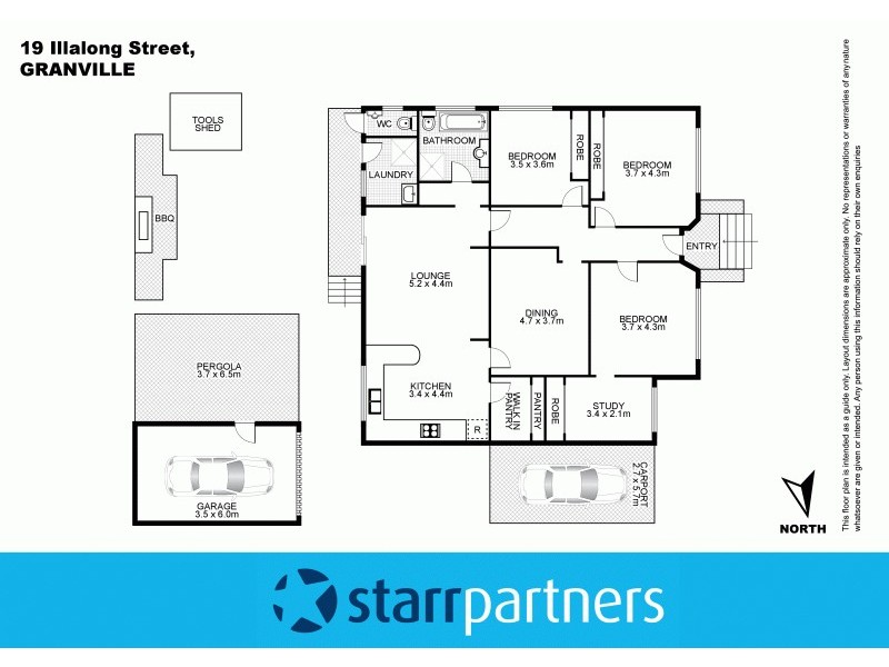 19 Illalong Street, Granville NSW 2142 Floorplan