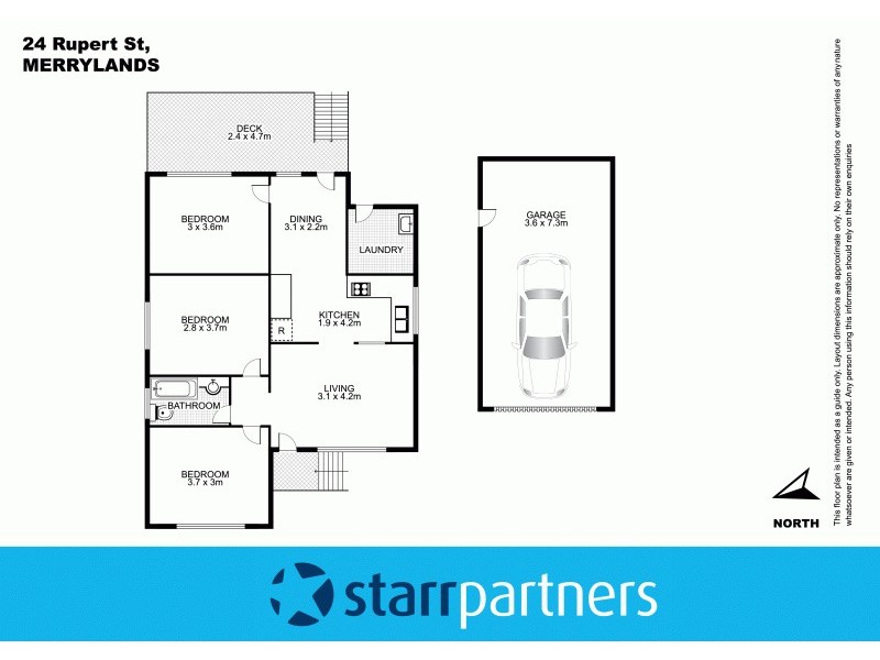 24 Rupert Street, Merrylands NSW 2160 Floorplan