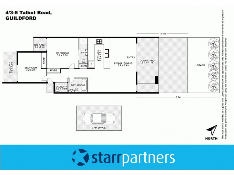 4/3-5 Talbot Road, Guildford NSW 2161 Floorplan