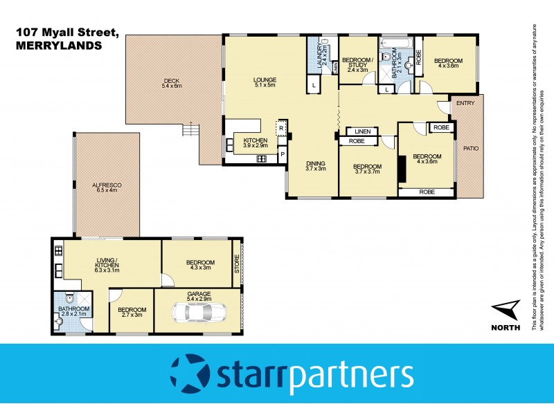 107 Myall Street, Merrylands NSW 2160 Floorplan