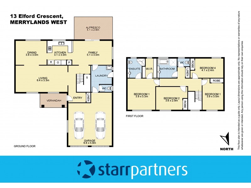 13 Elford Cresent, Merrylands NSW 2160 Floorplan