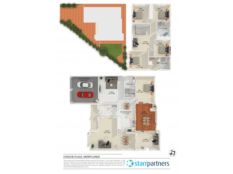 9 Roche Place, Merrylands NSW 2160 Floorplan