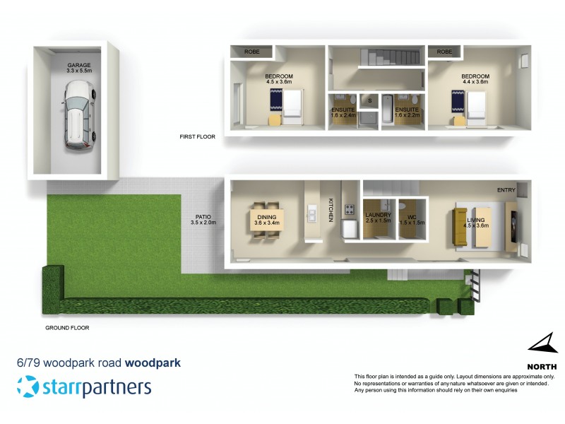 6/79 Woodpark Road, Woodpark NSW 2164 Floorplan
