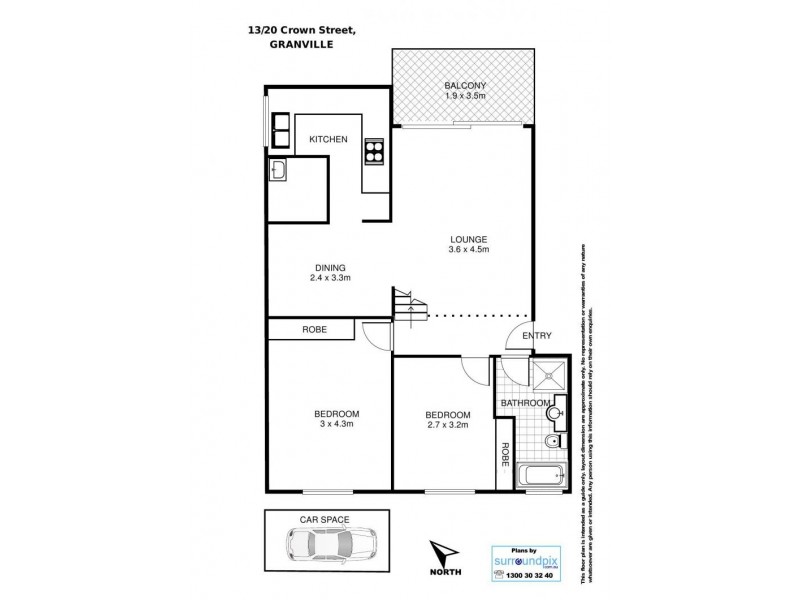 13/20 Crown Street, Granville NSW 2142