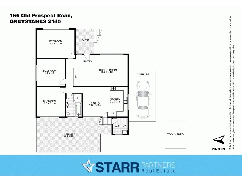 166 Old Prospect Road, Greystanes NSW 2145 Floorplan