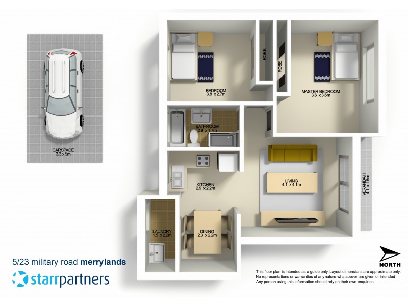 5/23 Military Road, Merrylands NSW 2160 Floorplan