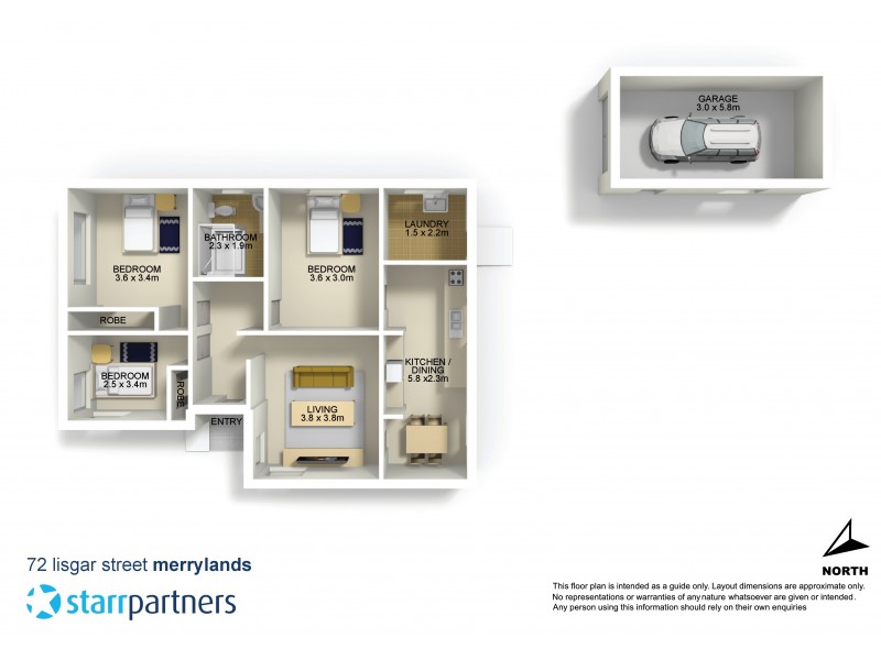 72 Lisgar Street, Merrylands NSW 2160 Floorplan