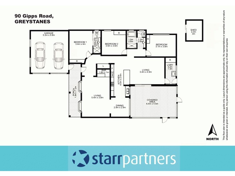 90 Gipps Road, Greystanes NSW 2145 Floorplan