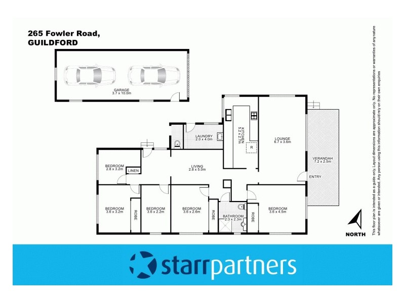 265 Fowler Road, Guildford NSW 2161 Floorplan