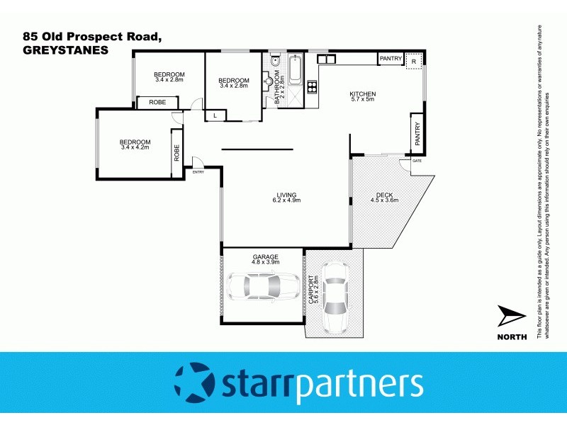 85 Old Prospect Road, Greystanes NSW 2145 Floorplan