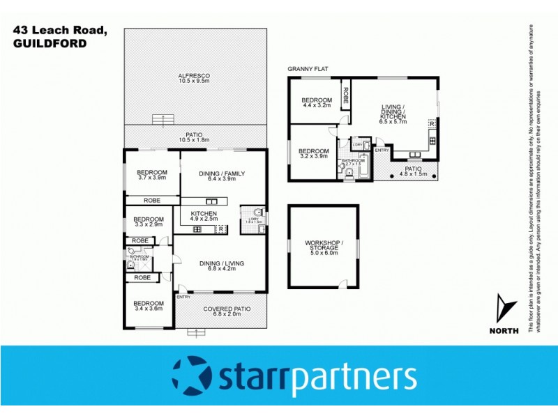 43 Leach Road, Guildford NSW 2161 Floorplan