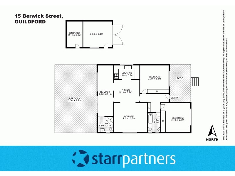 15 Berwick Street, Guildford NSW 2161 Floorplan