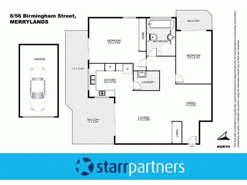 6/56-58 Birmingham Street, Merrylands NSW 2160 Floorplan