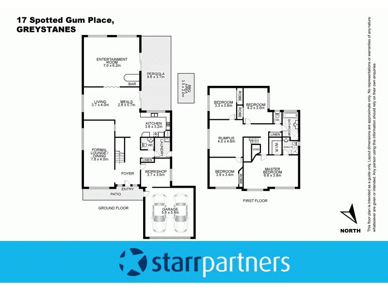 17 Spotted Gum Place, Greystanes NSW 2145 Floorplan