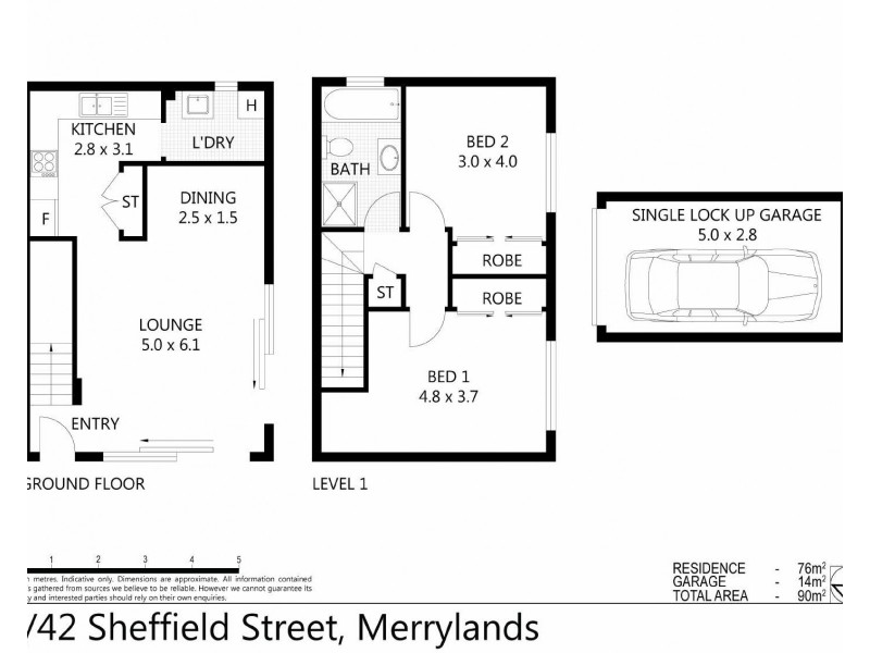01/42 SHEFFIELD STREET, Merrylands NSW 2160
