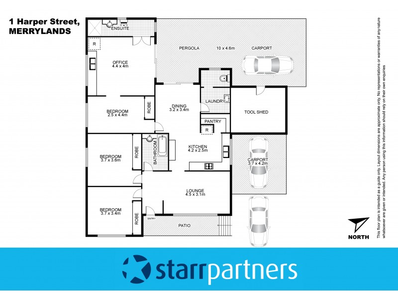 1 Harper Street, Merrylands NSW 2160 Floorplan