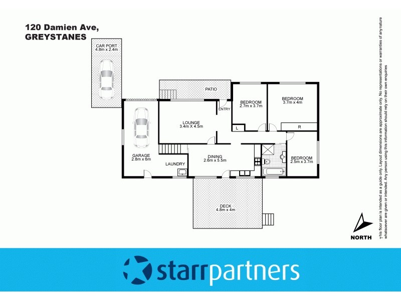 120 Damien Avenue, Greystanes NSW 2145 Floorplan