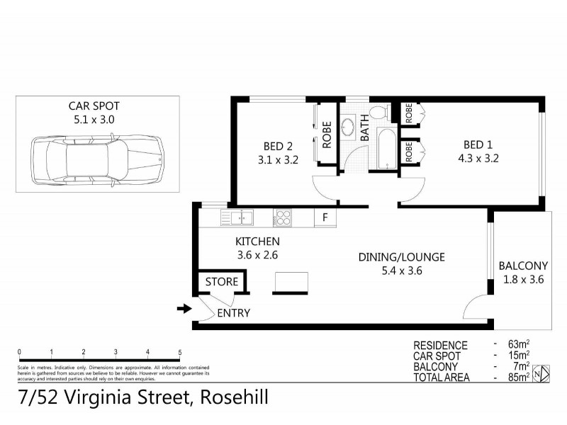 7/52 Virginia Street, Rosehill NSW 2142