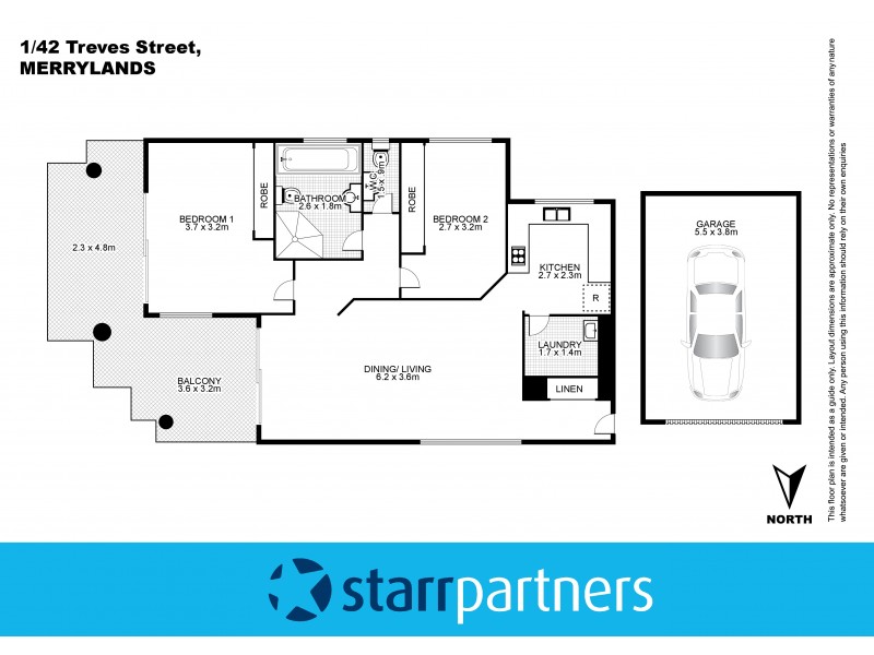 1/42-46 Treves Street, Merrylands NSW 2160 Floorplan