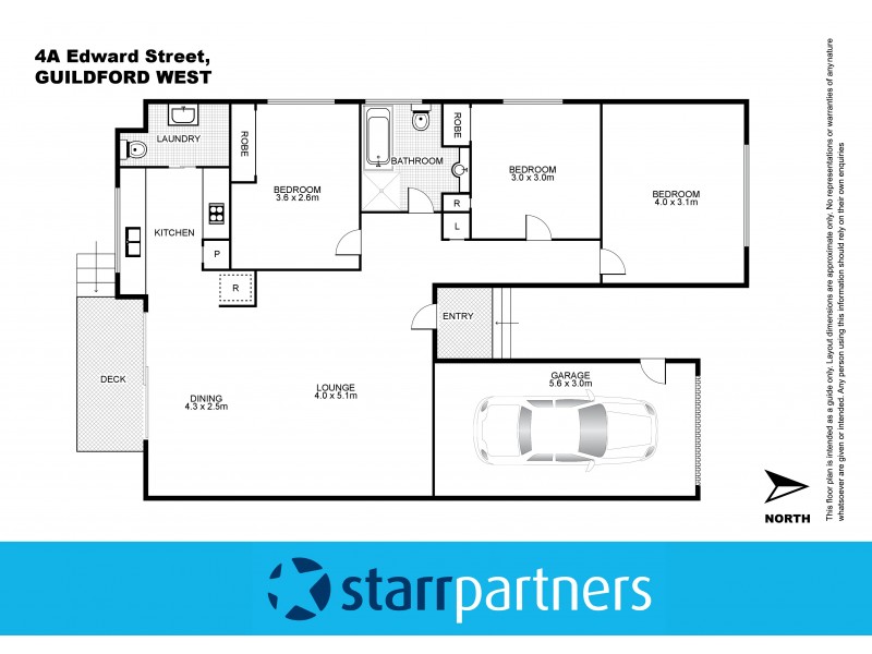 4a Edward Street, Guildford NSW 2161 Floorplan