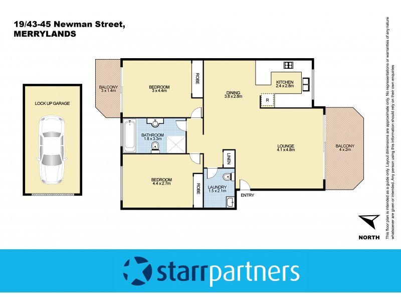 19/43-47 Newman Street, Merrylands NSW 2160 Floorplan