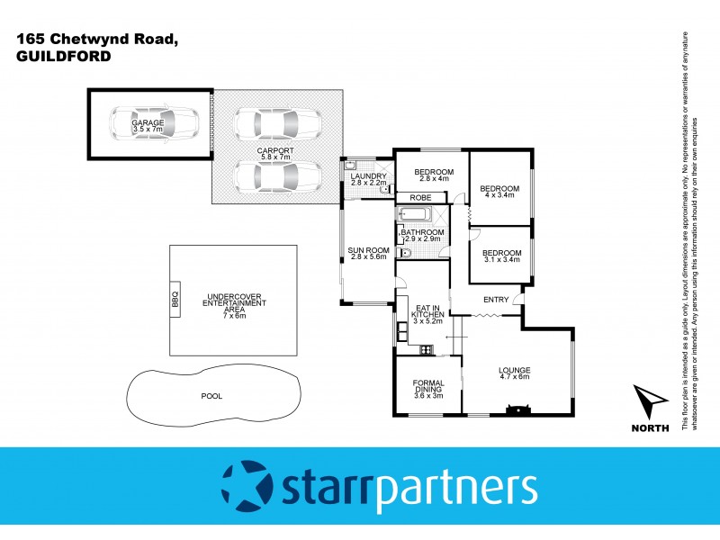 165 Chetwynd Road, Guildford NSW 2161 Floorplan