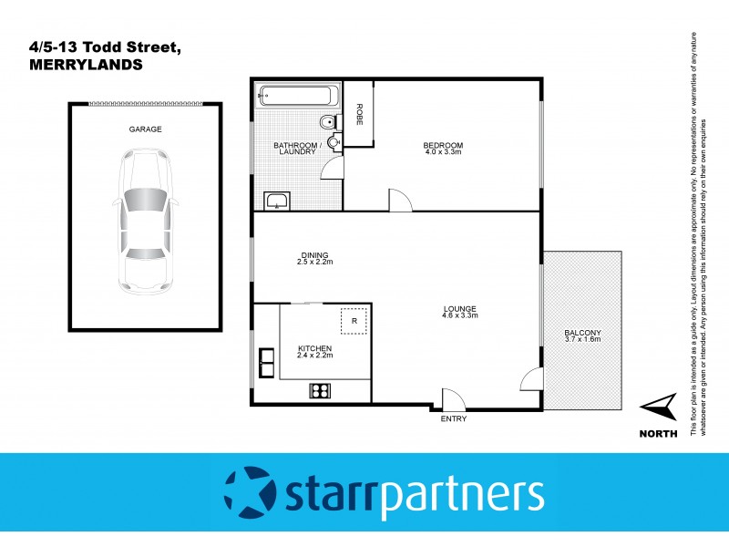 4/5-13 Todd Street, Merrylands NSW 2160 Floorplan
