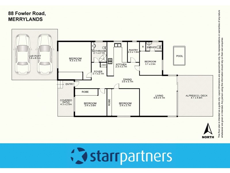 88 Fowler Road, Merrylands NSW 2160 Floorplan