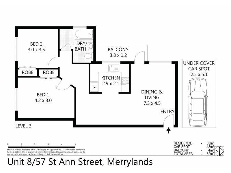 8/57 St Ann Street, Merrylands NSW 2160