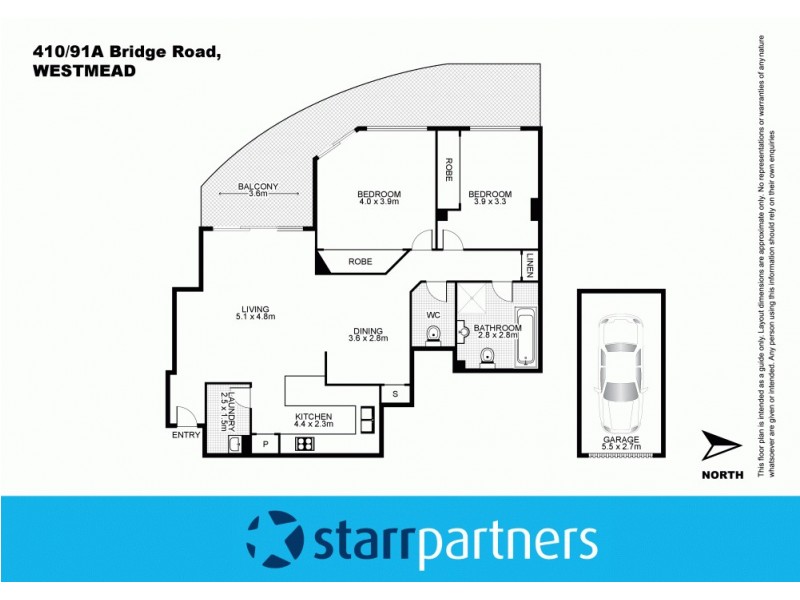 410/91A Bridge Road, Westmead NSW 2145 Floorplan