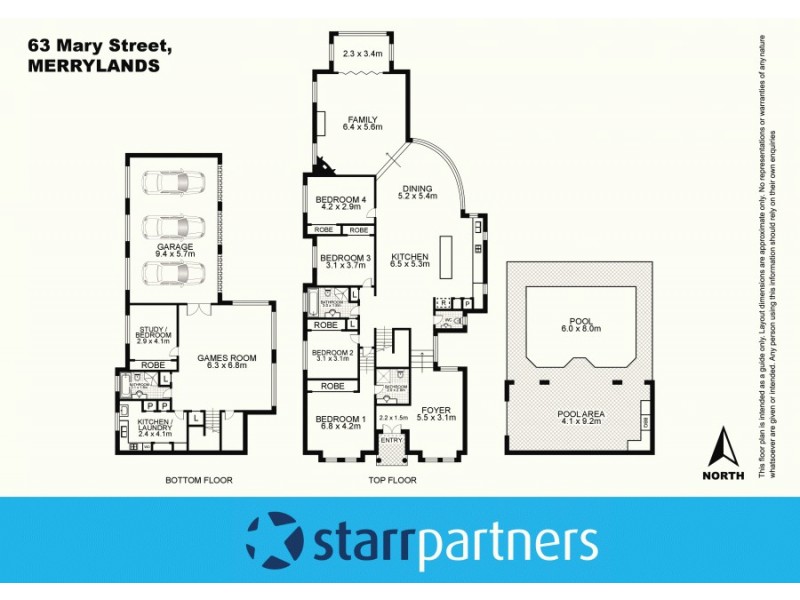 63 Mary Street, Merrylands NSW 2160 Floorplan