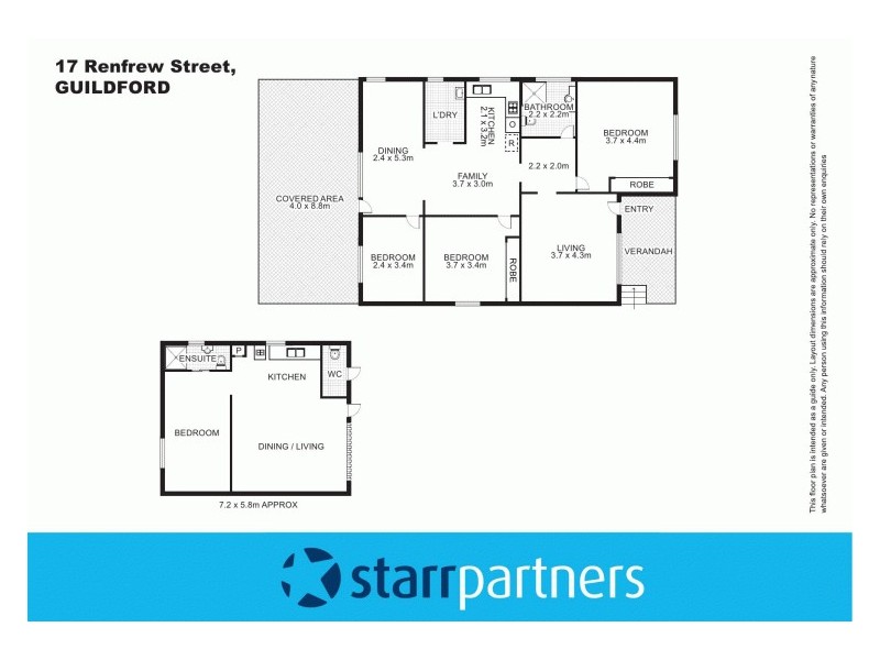 17 Renfrew Street, Guildford NSW 2161 Floorplan