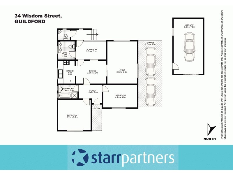 34 Wisdom Street, Guildford NSW 2161 Floorplan