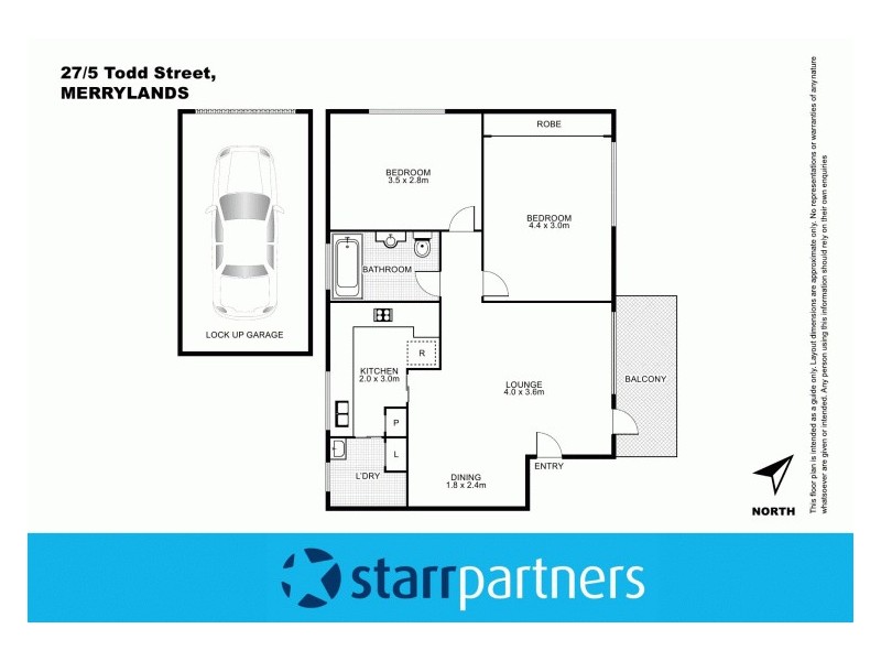 27/5 Todd Street, Merrylands NSW 2160 Floorplan