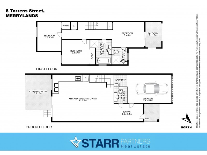 8 Torrens Street, Merrylands NSW 2160 Floorplan