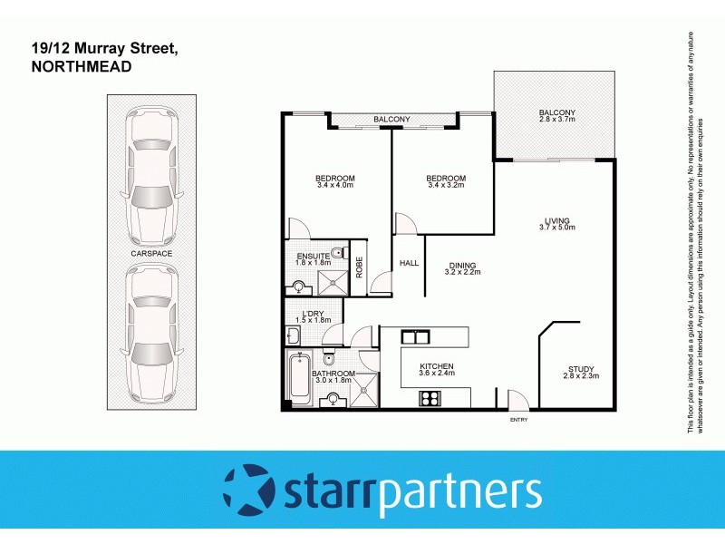 19/12 Murray Street, Northmead NSW 2152 Floorplan