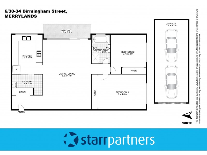 6/30-34 Birmingham Street, Merrylands NSW 2160 Floorplan