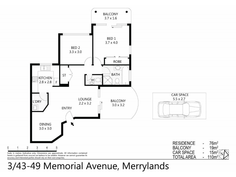 03/43 Memorial Avenue, Merrylands NSW 2160