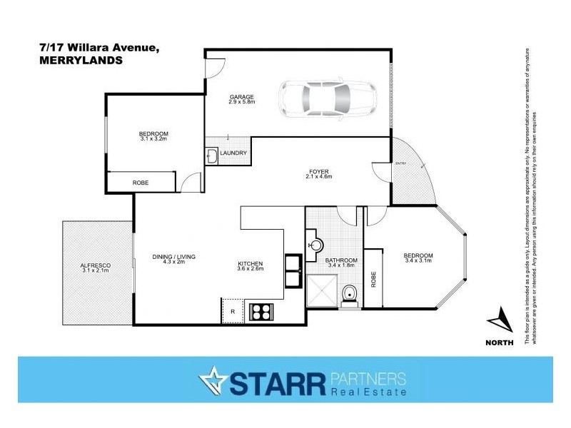 7/17 Willara Avenue, Merrylands NSW 2160