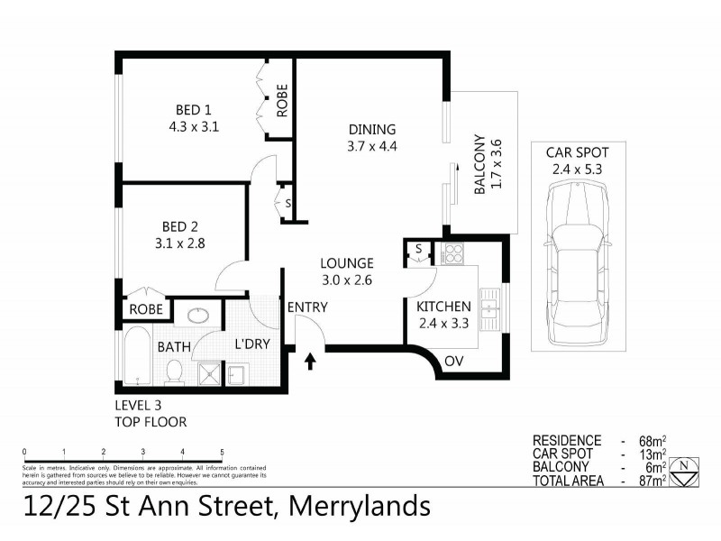 12/25 St Ann Street, Merrylands NSW 2160