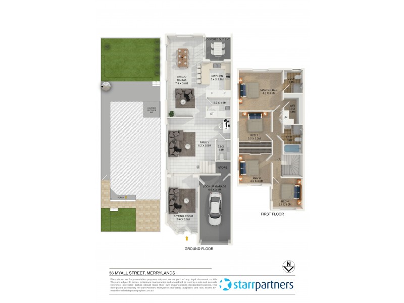 56 Myall Street, Merrylands NSW 2160 Floorplan