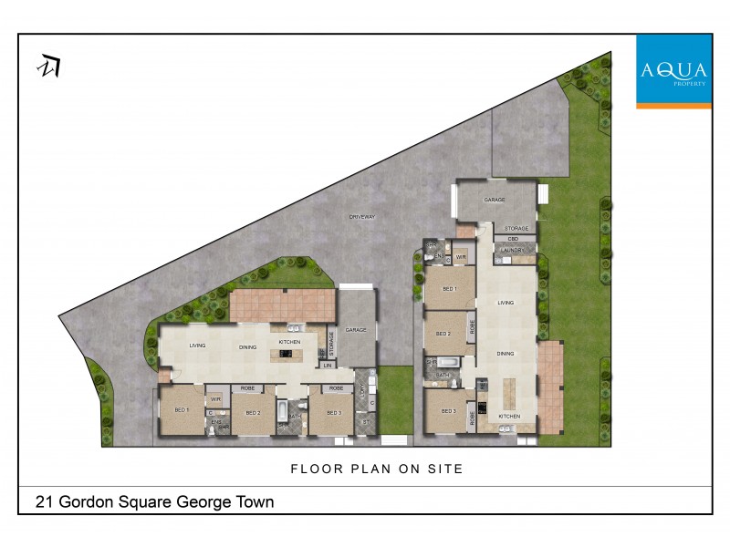 1 & 2/21 Gordon Square, George Town TAS 7253