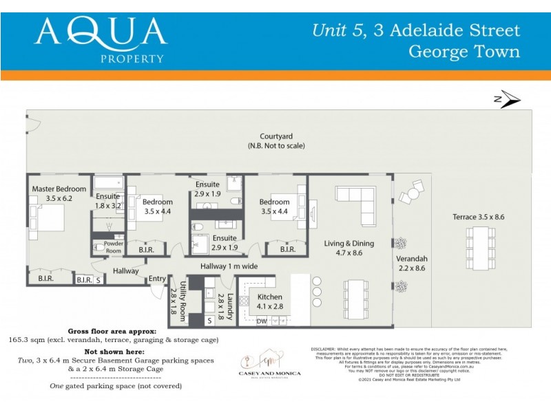 5/3 Adelaide Street, George Town TAS 7253 Floorplan