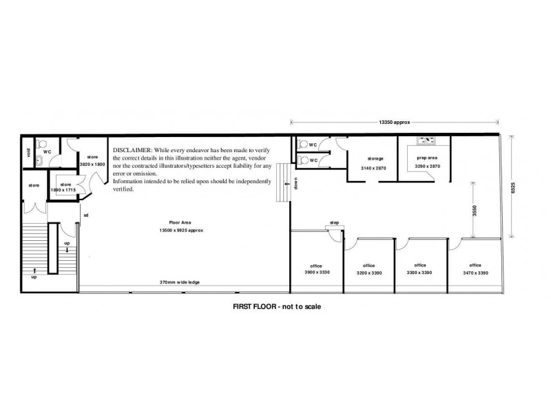 First Floor, 45-47 Rooke Street Mall, Devonport TAS 7310 Floorplan