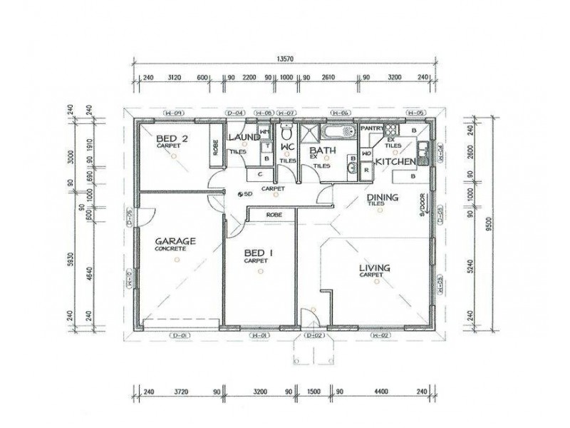 1/58 Benny Street, Latrobe TAS 7307 Floorplan